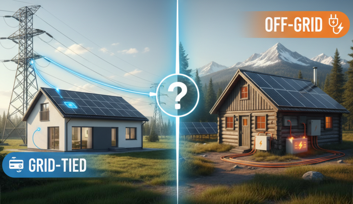 Grid-Tied vs. Off-Grid Solar Kits: Which System is Right for Your Home and Lifestyle?