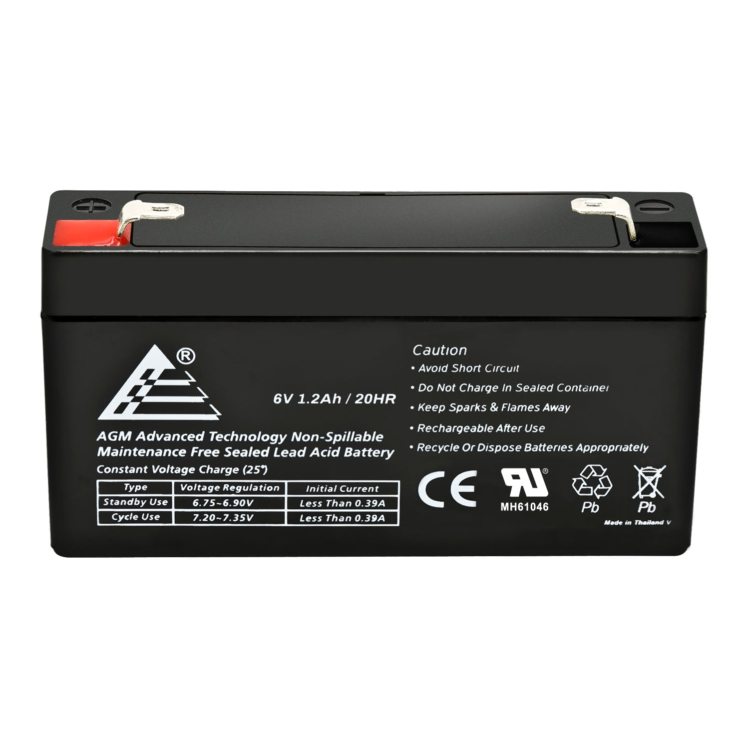 ECI612 6V1.2Ah - ExpertPower Direct