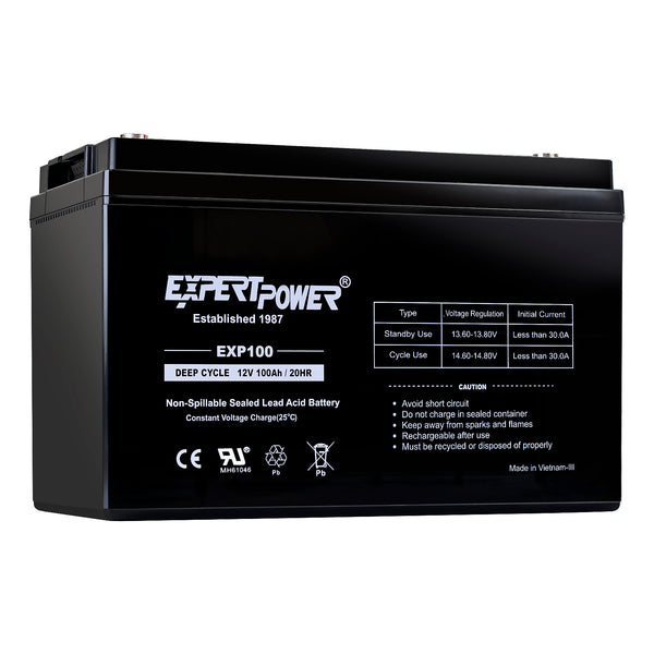 EXP100 12V 100Ah Deep Cycle