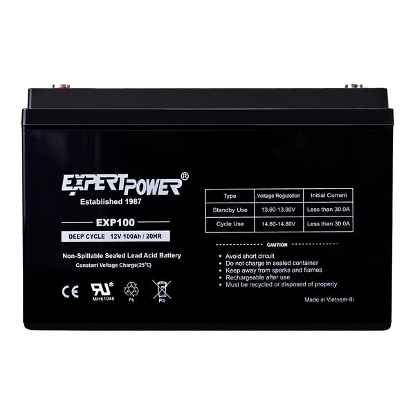 EXP100 12V 100Ah Deep Cycle