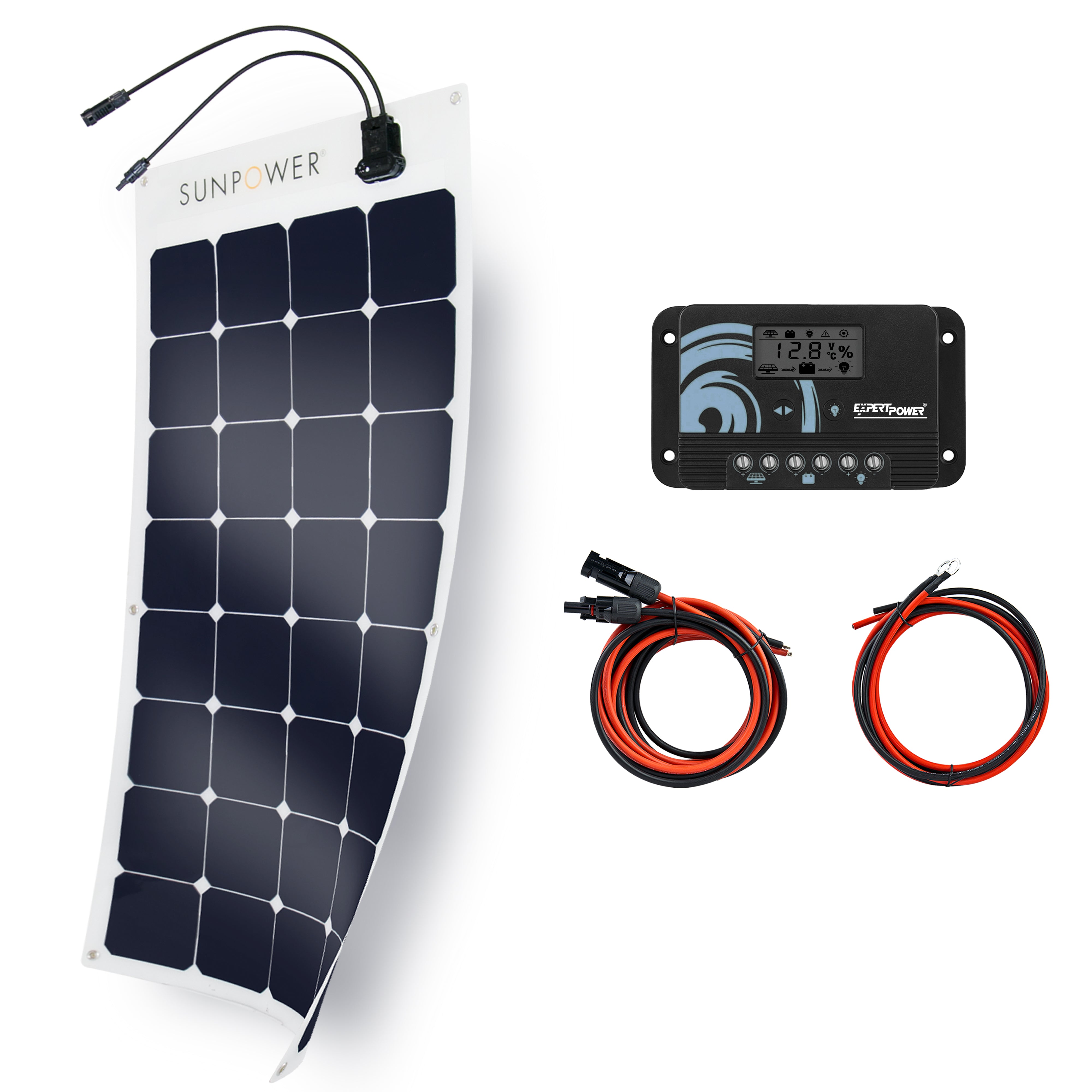 100W - SunPower Flexible - ExpertPower Direct