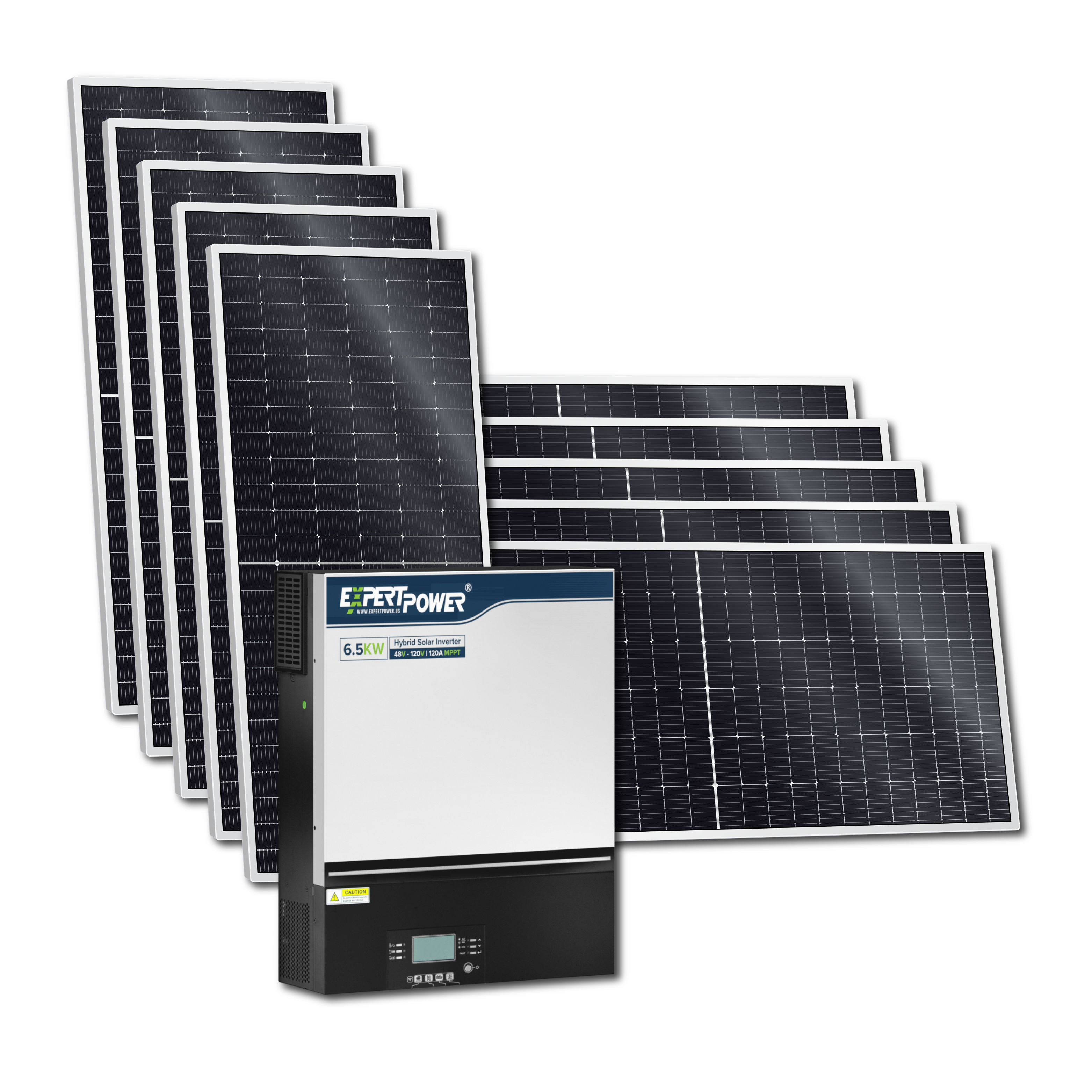 Solar System Inverters Panel Kit LES - Solar Panel and Hybrid Inverter Kits | ExpertPower Direct
