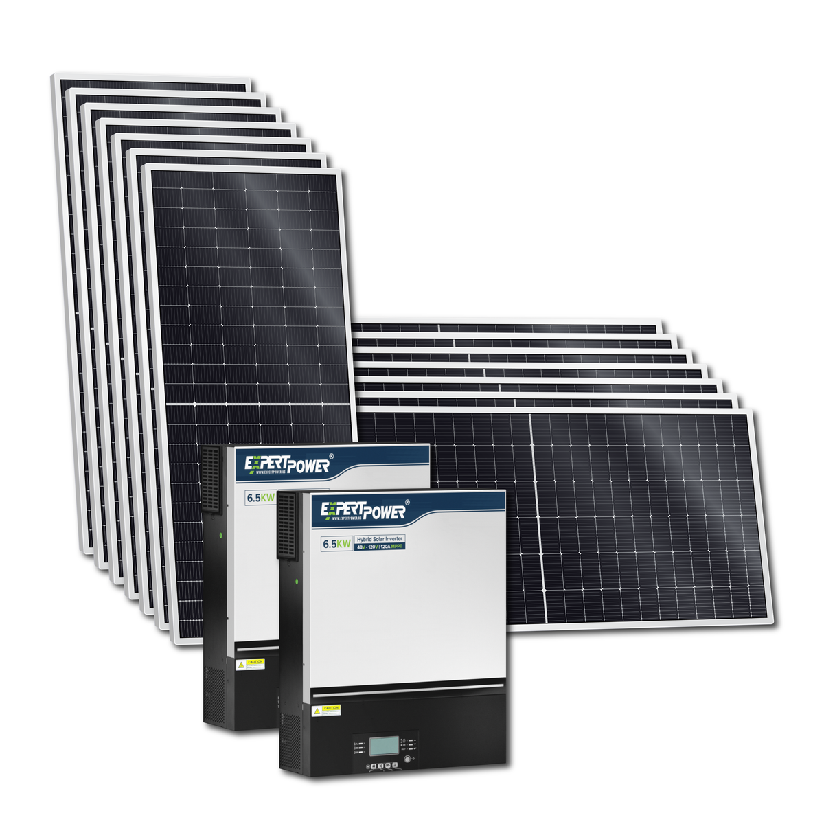 7560W 13KW 48V Solar Power System Kit | 7560W Solar Panels, 13KW Hybrid ...