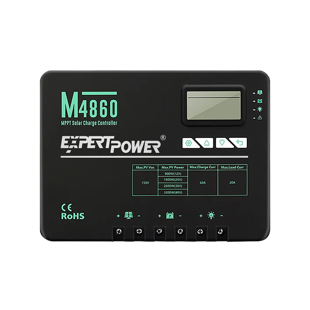 60A MPPT Solar Charge Controller - ExpertPower Direct