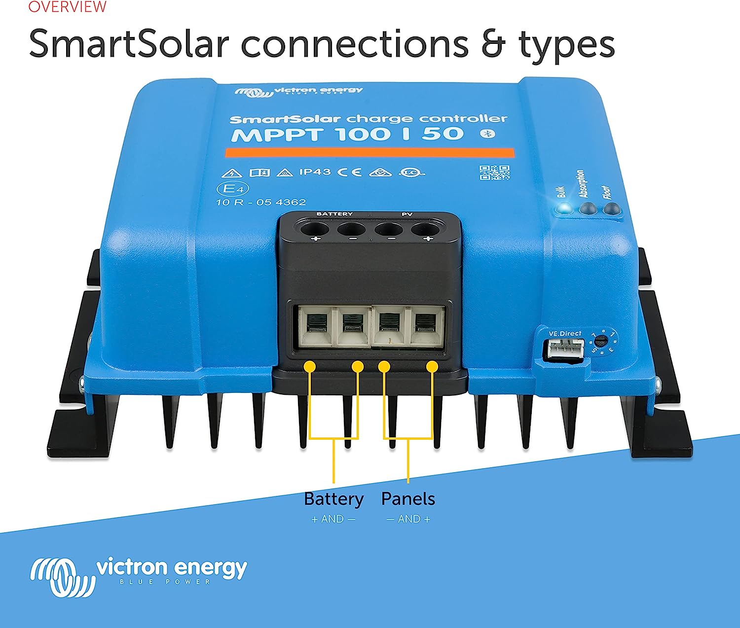 Victron SmartSolar MPPT 100/50 Solar Charge Controller - ExpertPower Direct