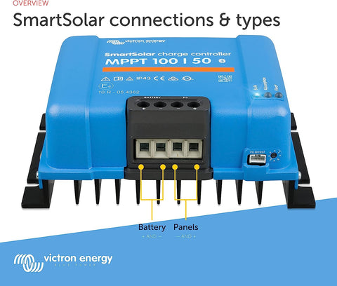 Controlador de carga solar Victron SmartSolar MPPT 100/50 