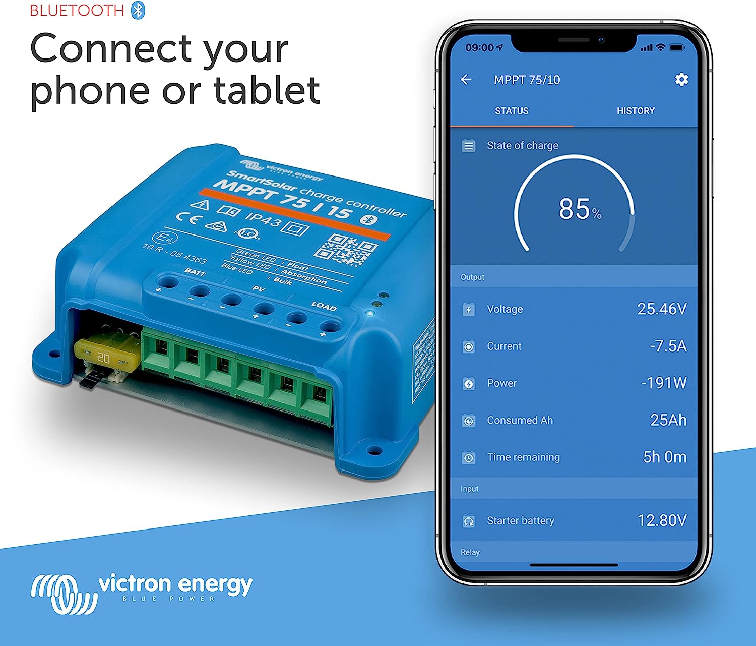 Victron SmartSolar MPPT 100/50 Solar Charge Controller - ExpertPower Direct