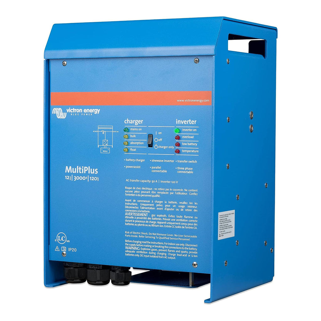Victron Multiplus MultiPlus 3000VA 12-Volt Pure Sine Wave Inverter and ...
