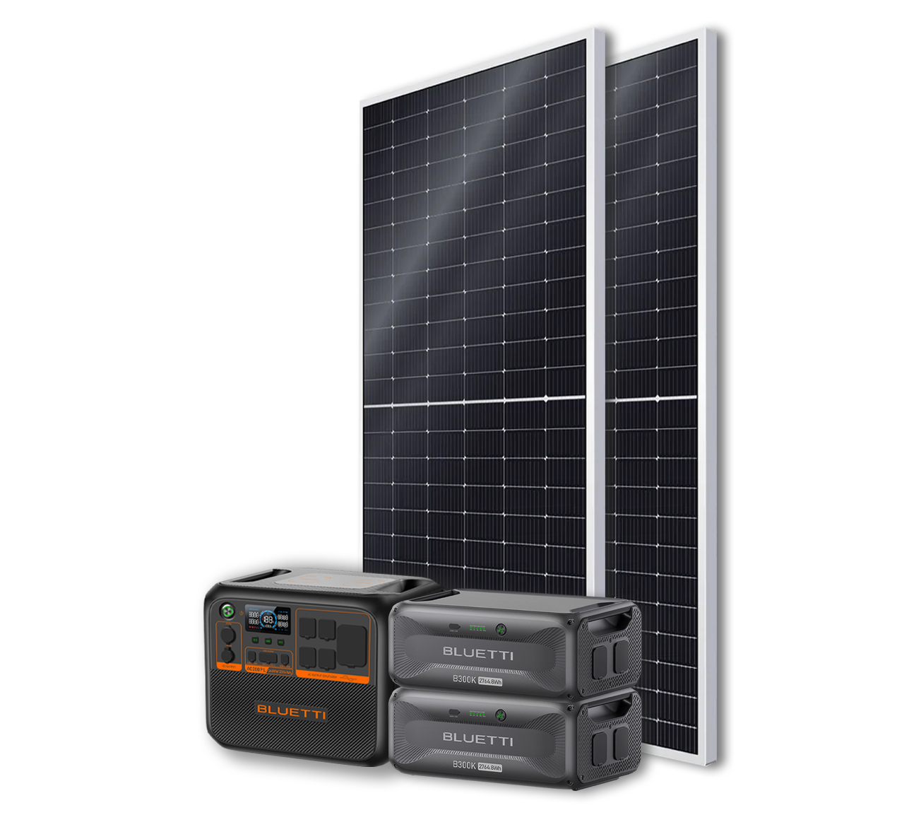 portable camping power station BLUETTI AC200PL Portable Power Station | 2400W - 2304Wh + 2x 540W Bifa