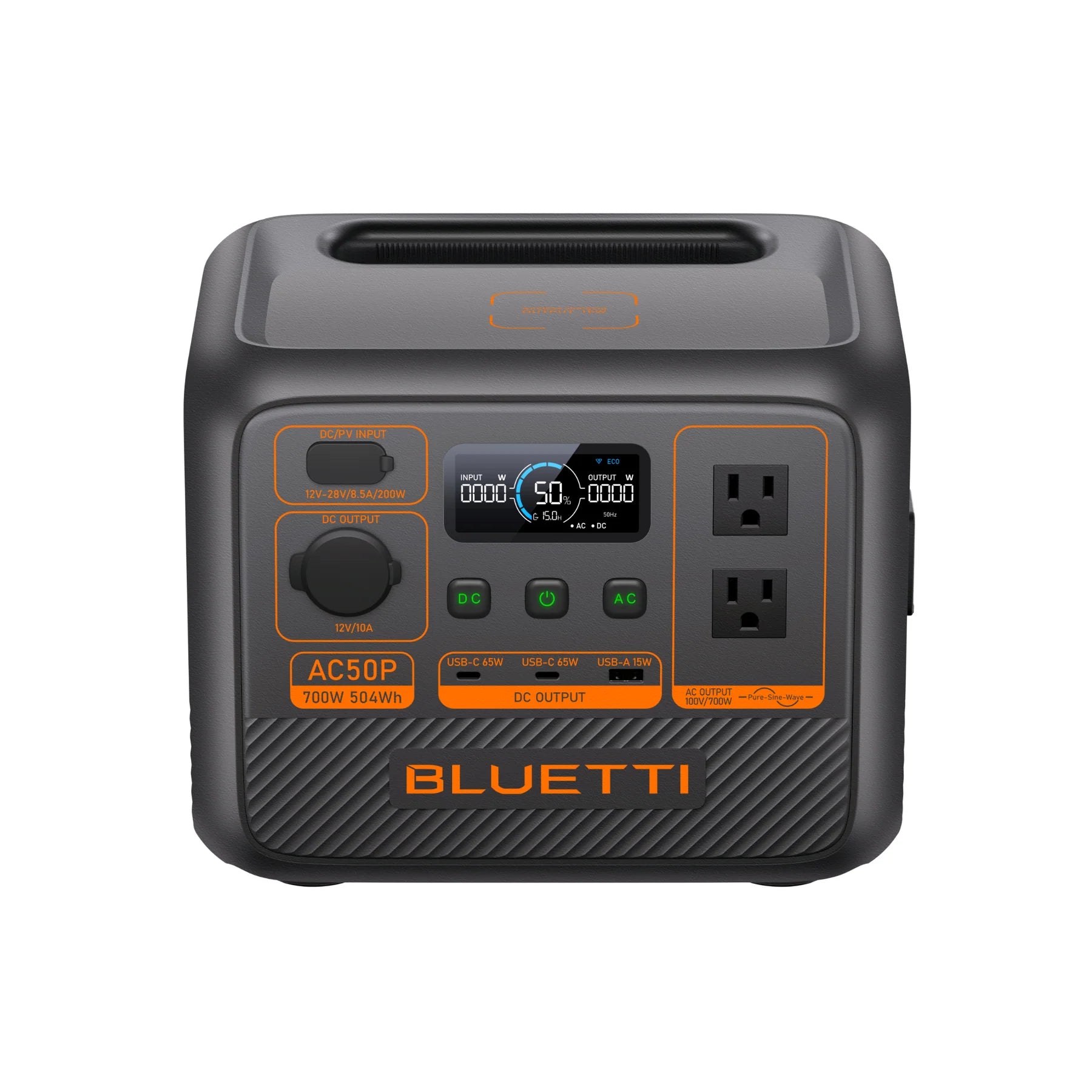 BLUETTI AC50P Portable Power Station | 700W 504Wh