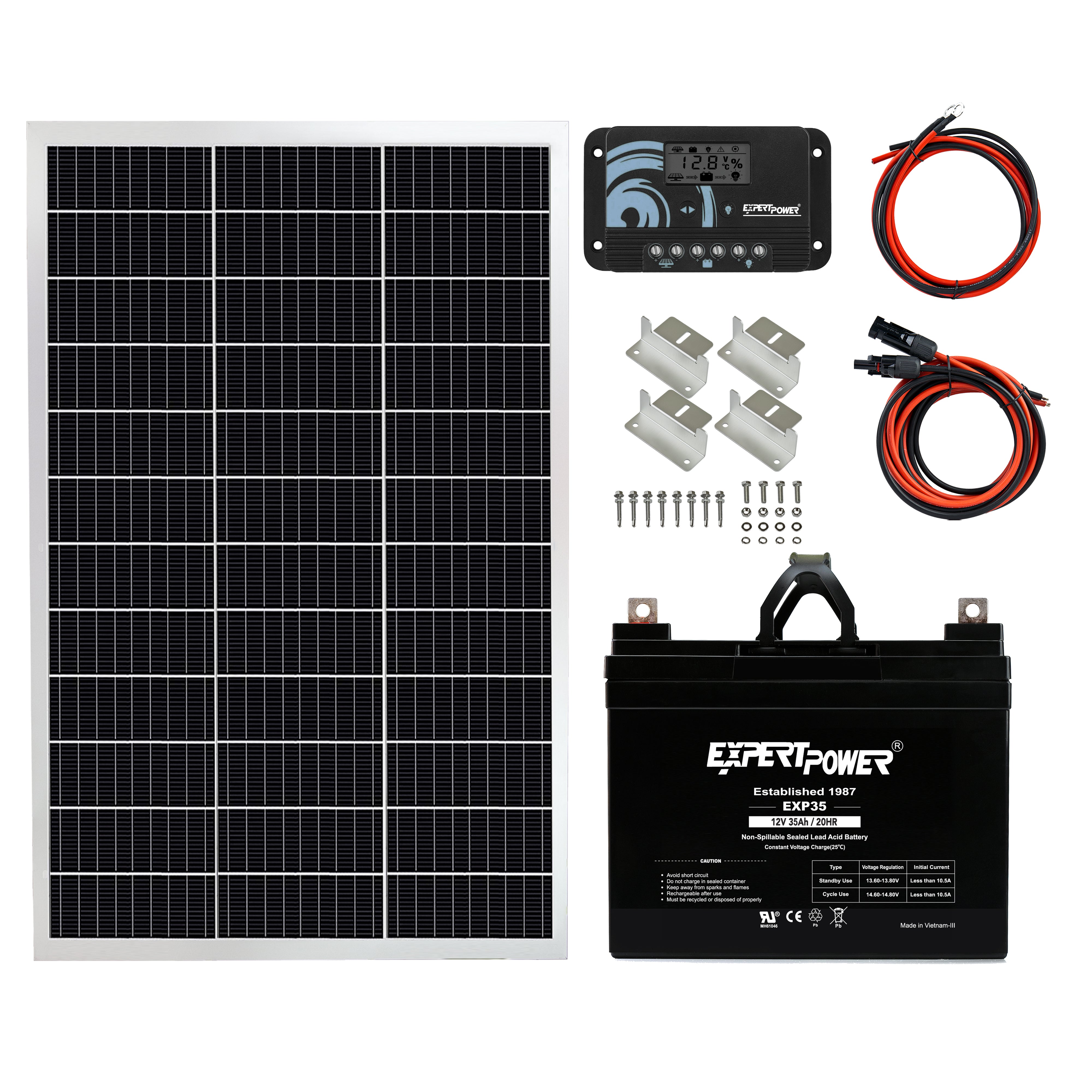 420WH AGM | 100W - ExpertPower Direct