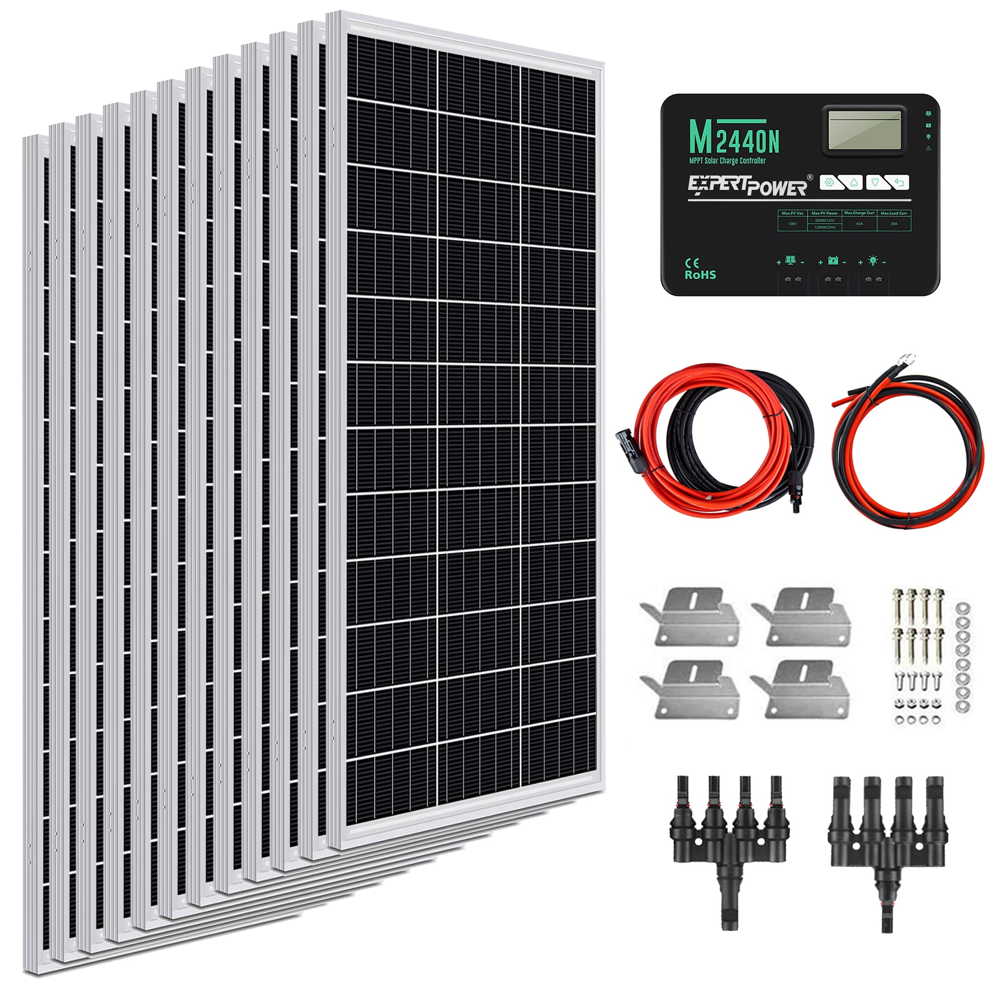 1200W Solar Panel Kit