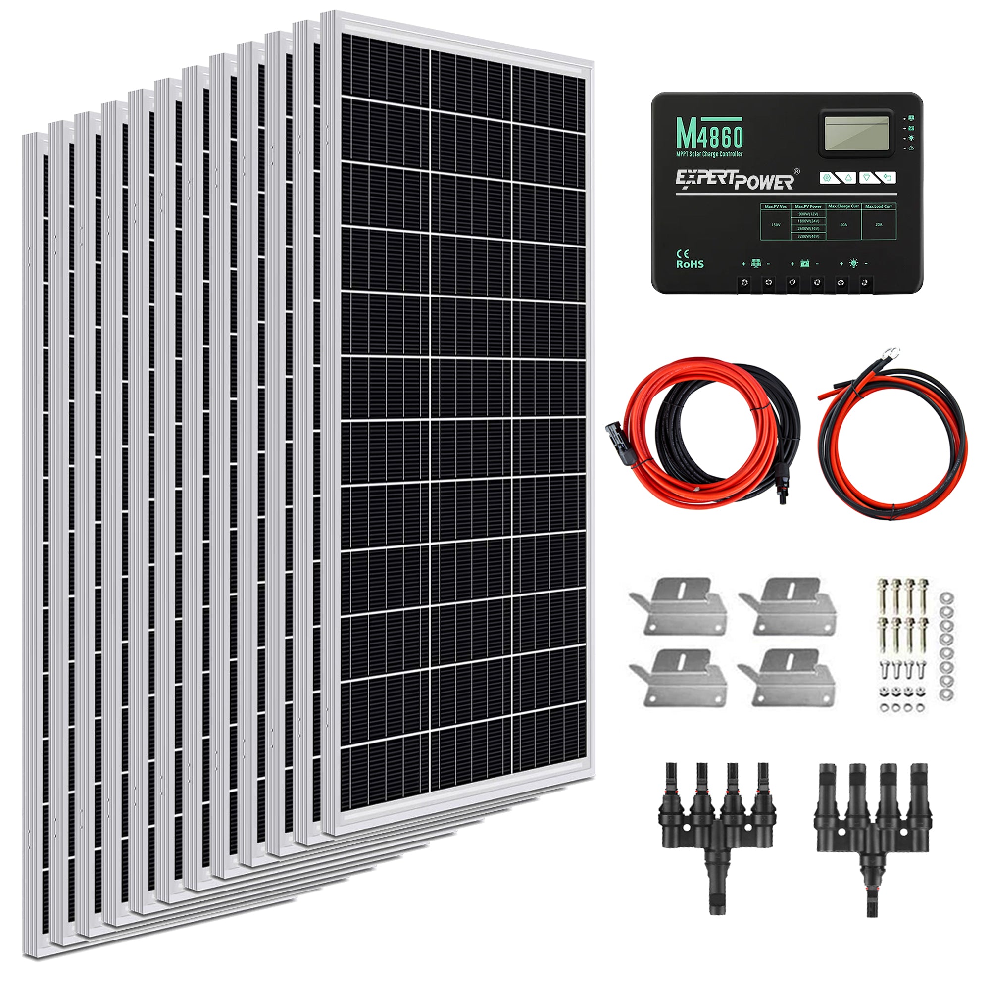 1200W Solar Panel Kit