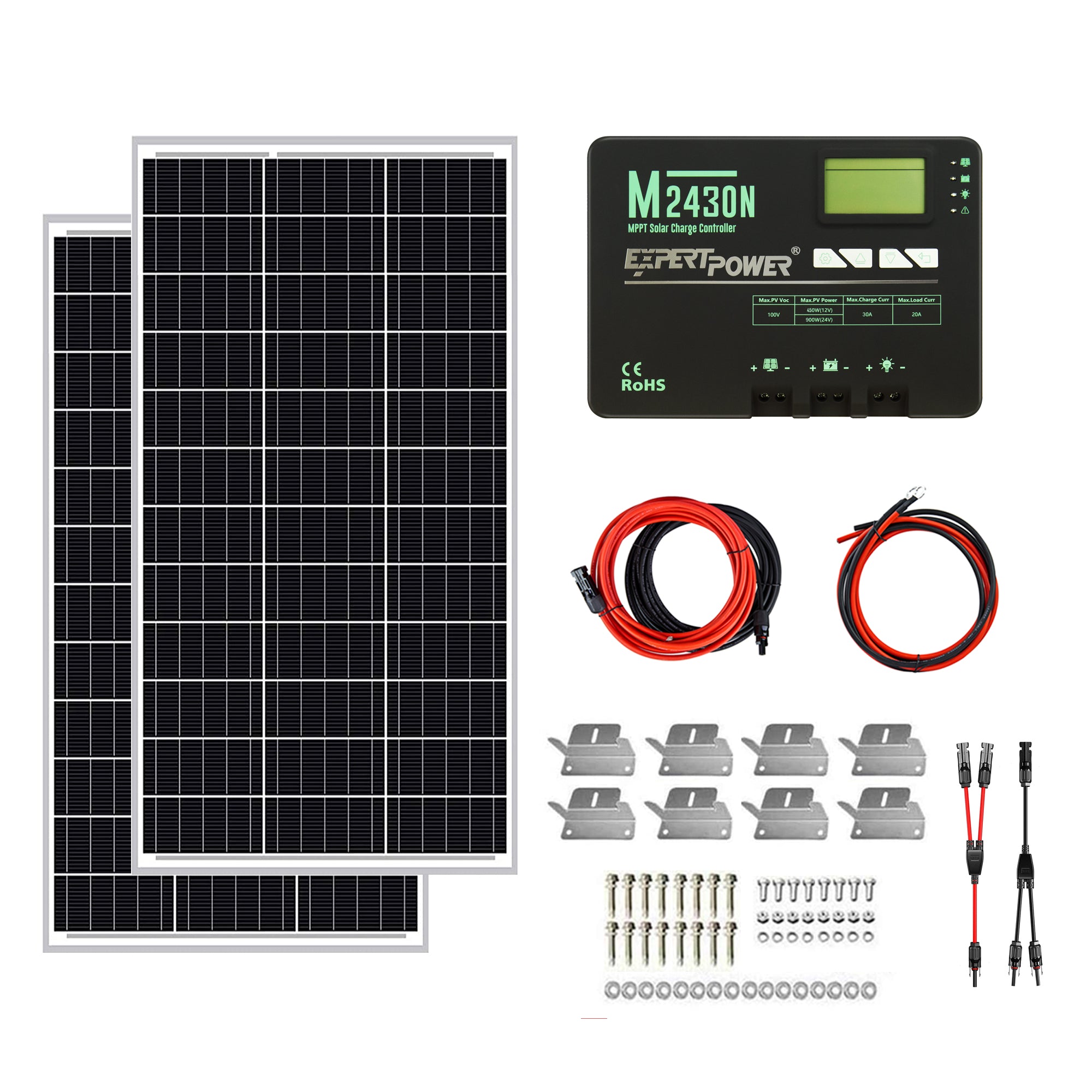 200W Solar Panel Kit