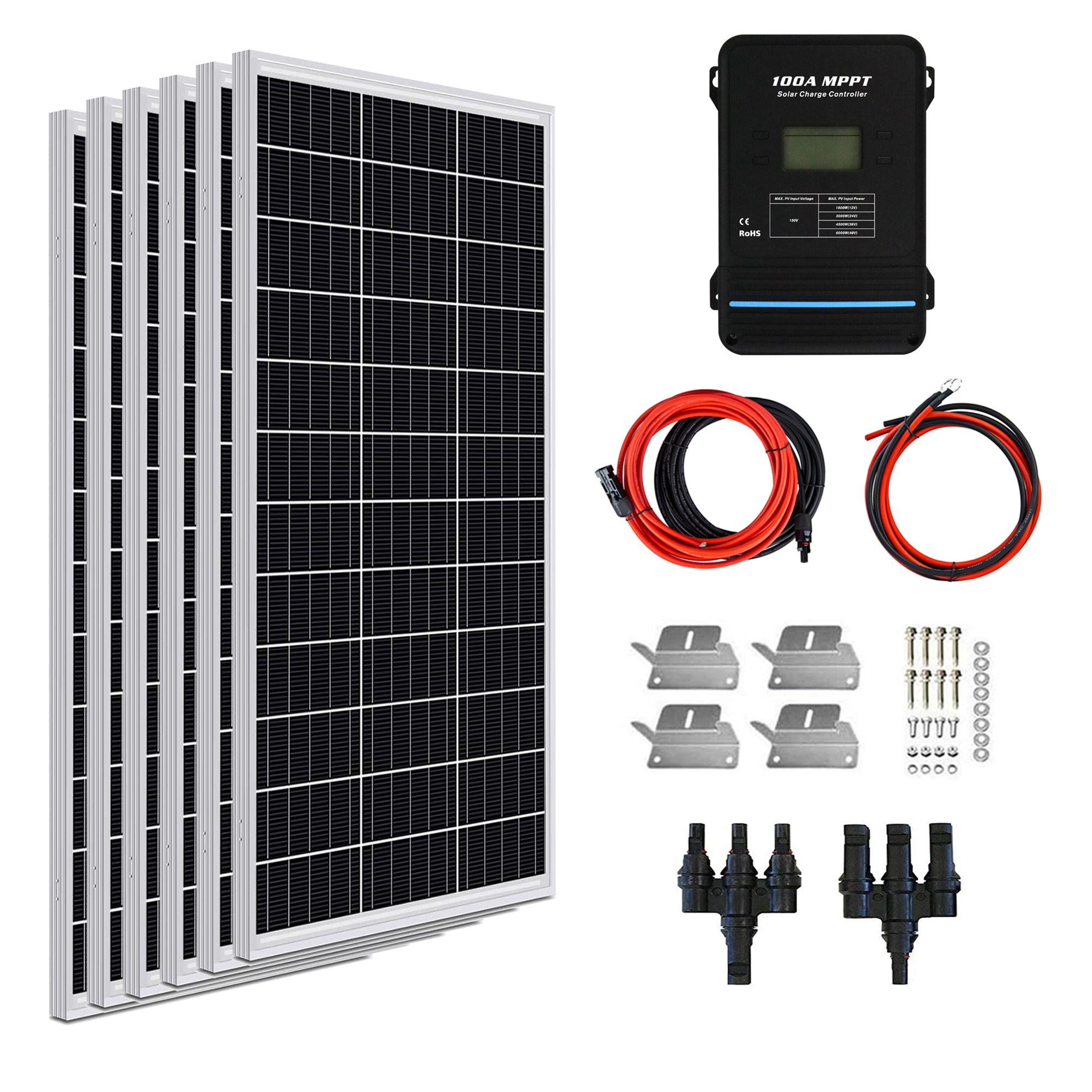 600W Solar Panel Kit