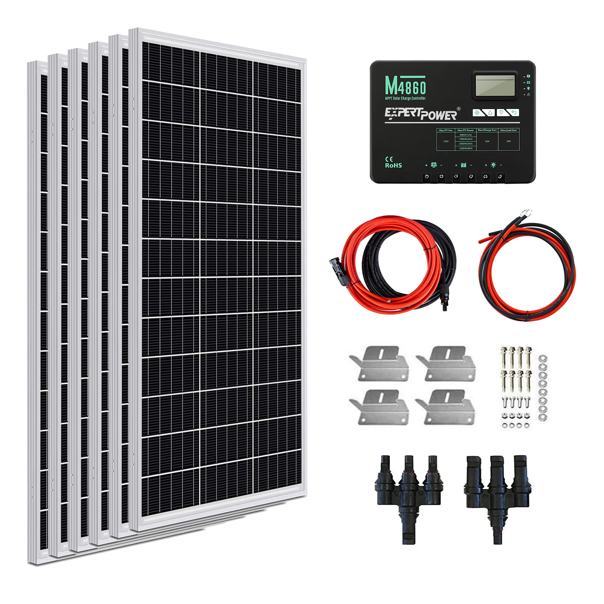 600W Solar Panel Kit