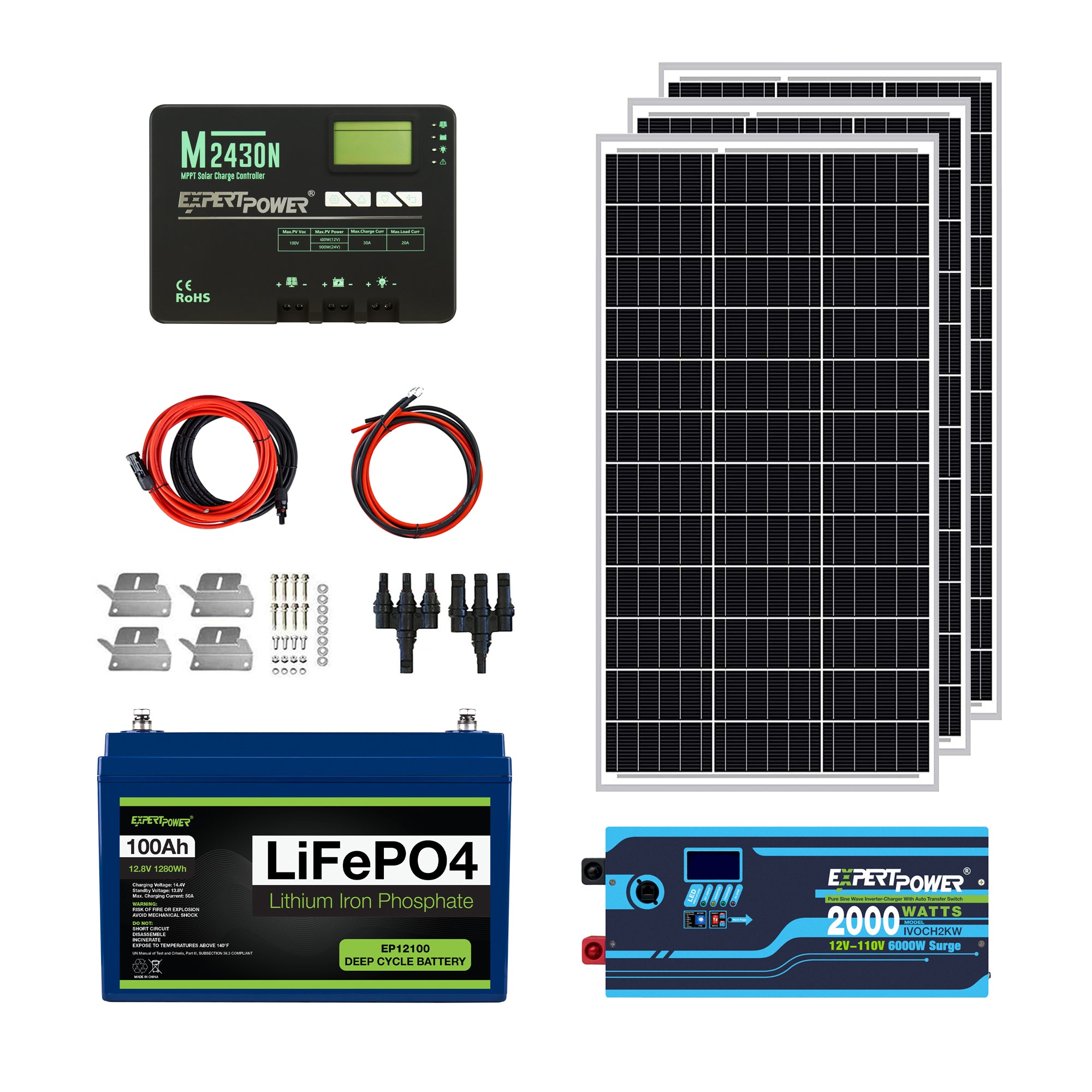 1.3KWH | 300W - ExpertPower Direct