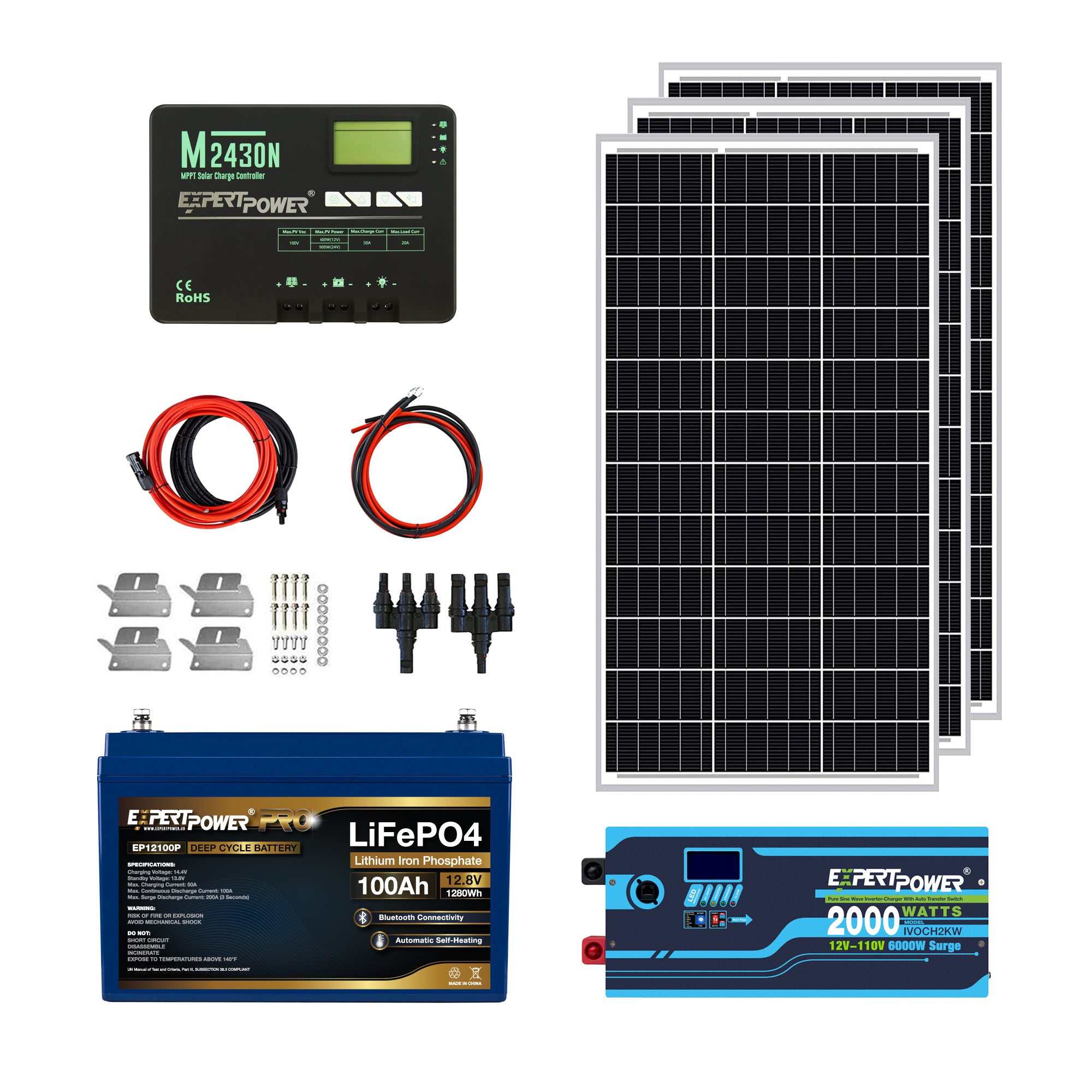 1.3KWH | 300W - ExpertPower Direct