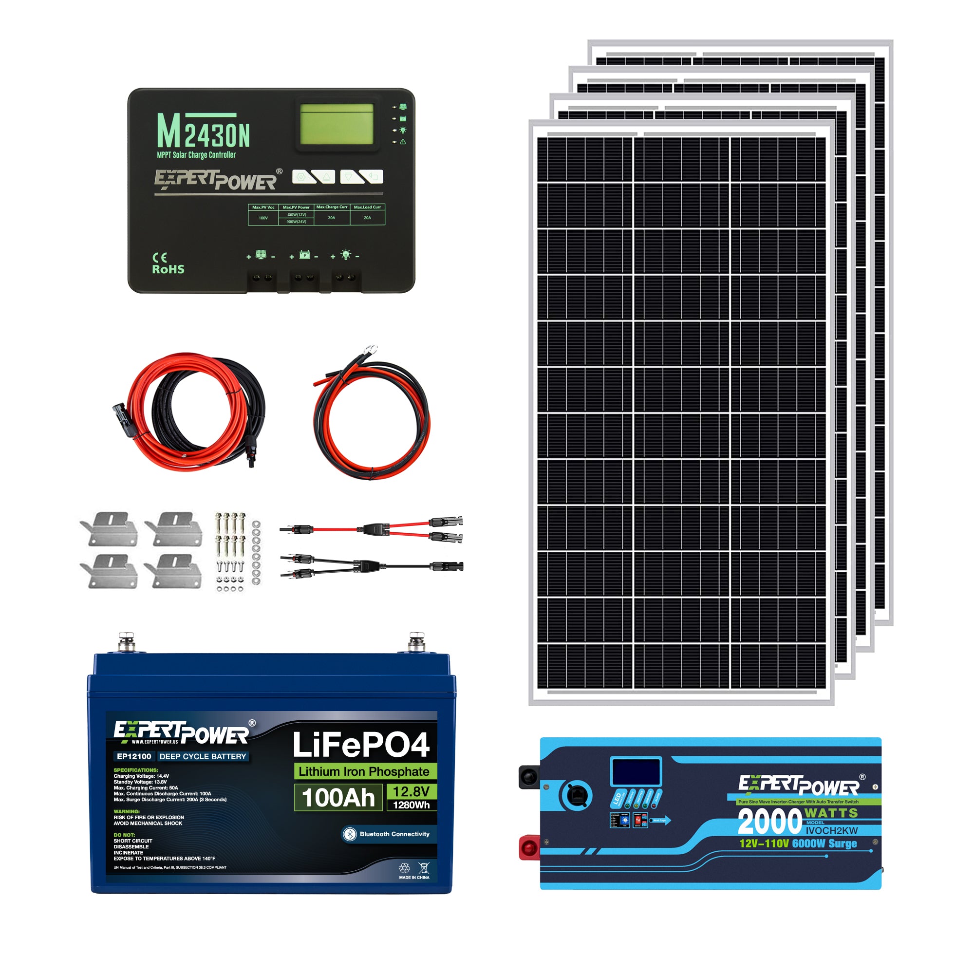 1.3KWH | 400W - ExpertPower Direct