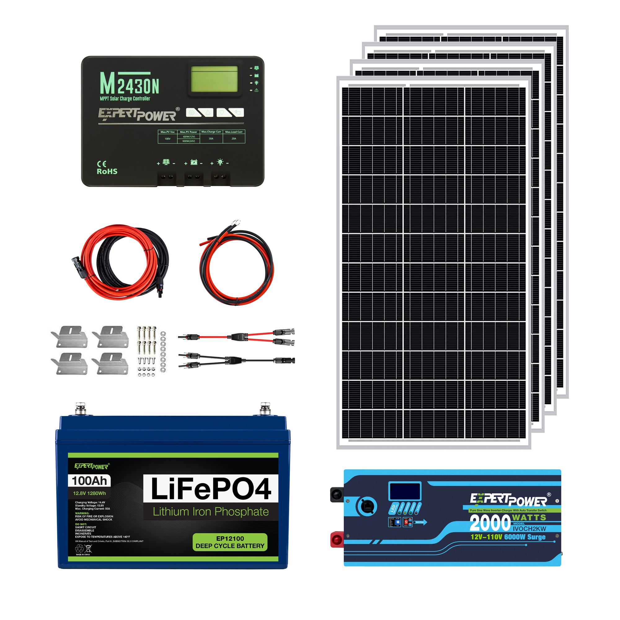 1.3KWH | 400W - ExpertPower Direct