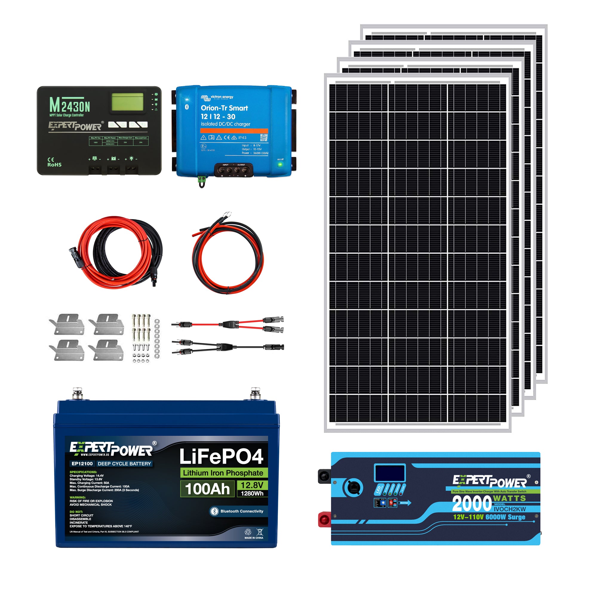 1.3KWH | 400W - ExpertPower Direct