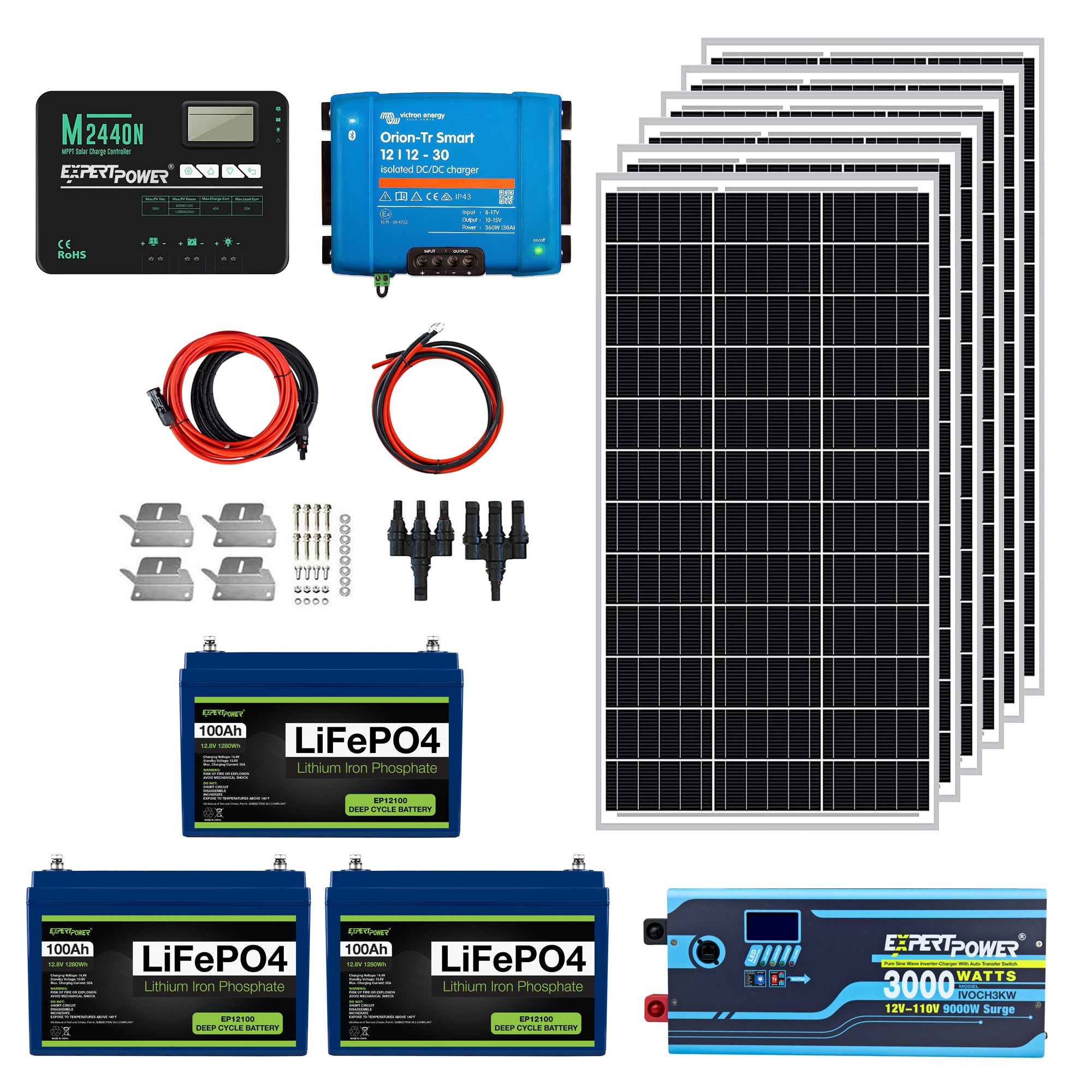 3.8KWH | 600W - ExpertPower Direct