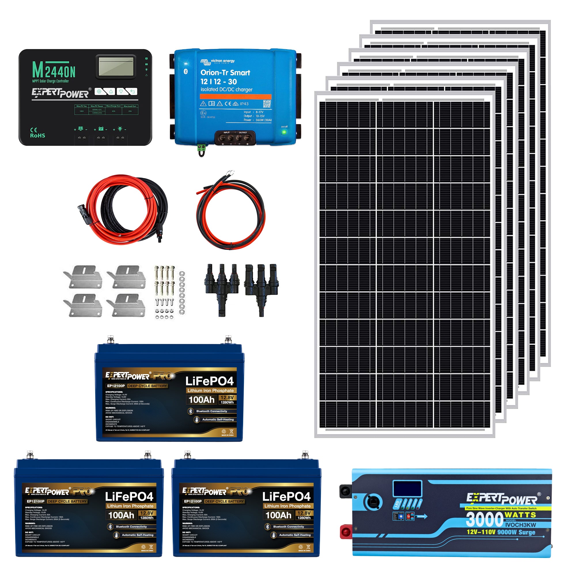 3.8KWH | 600W - ExpertPower Direct