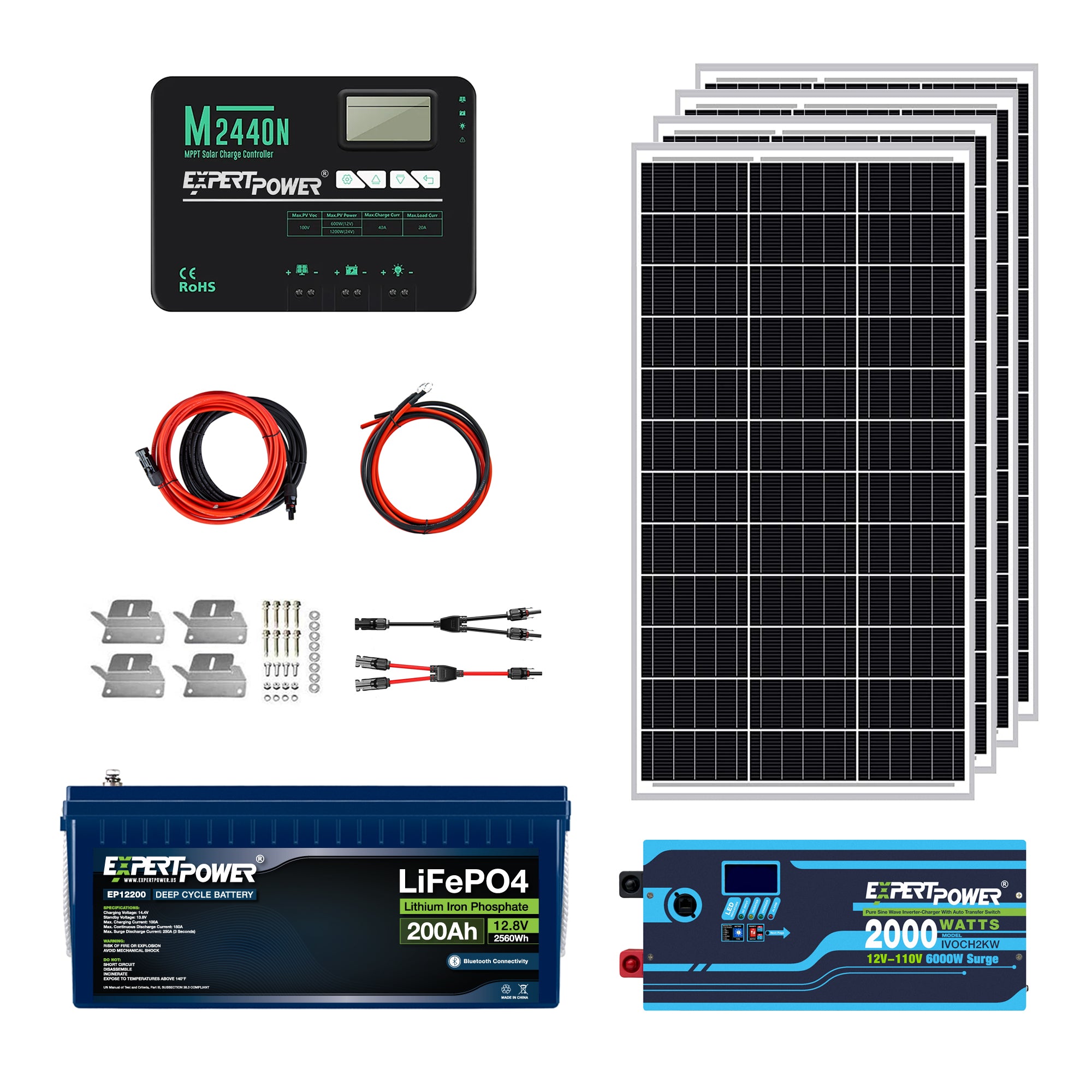 2.5KWH | 400W - ExpertPower Direct