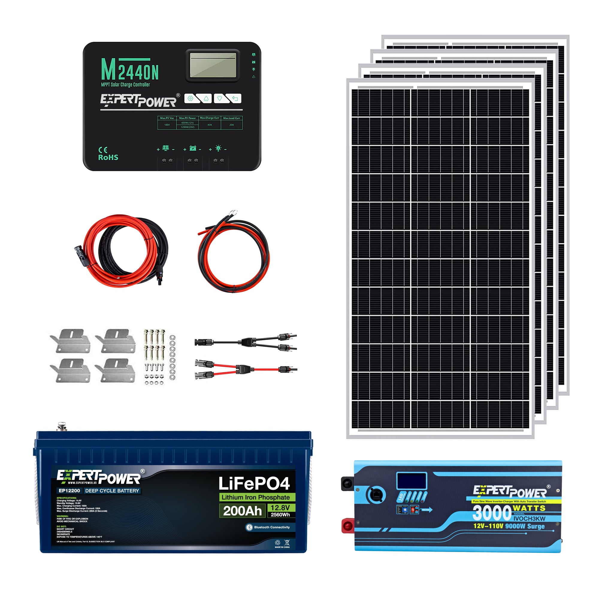 2.5KWH | 400W - ExpertPower Direct