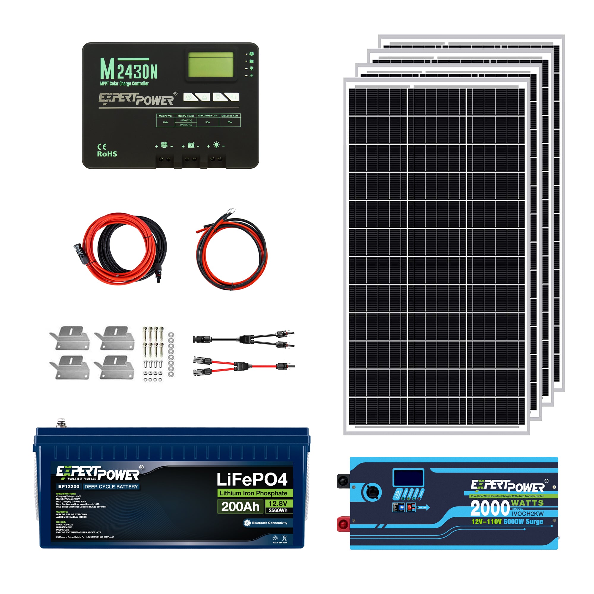 2.5KWH | 400W - ExpertPower Direct