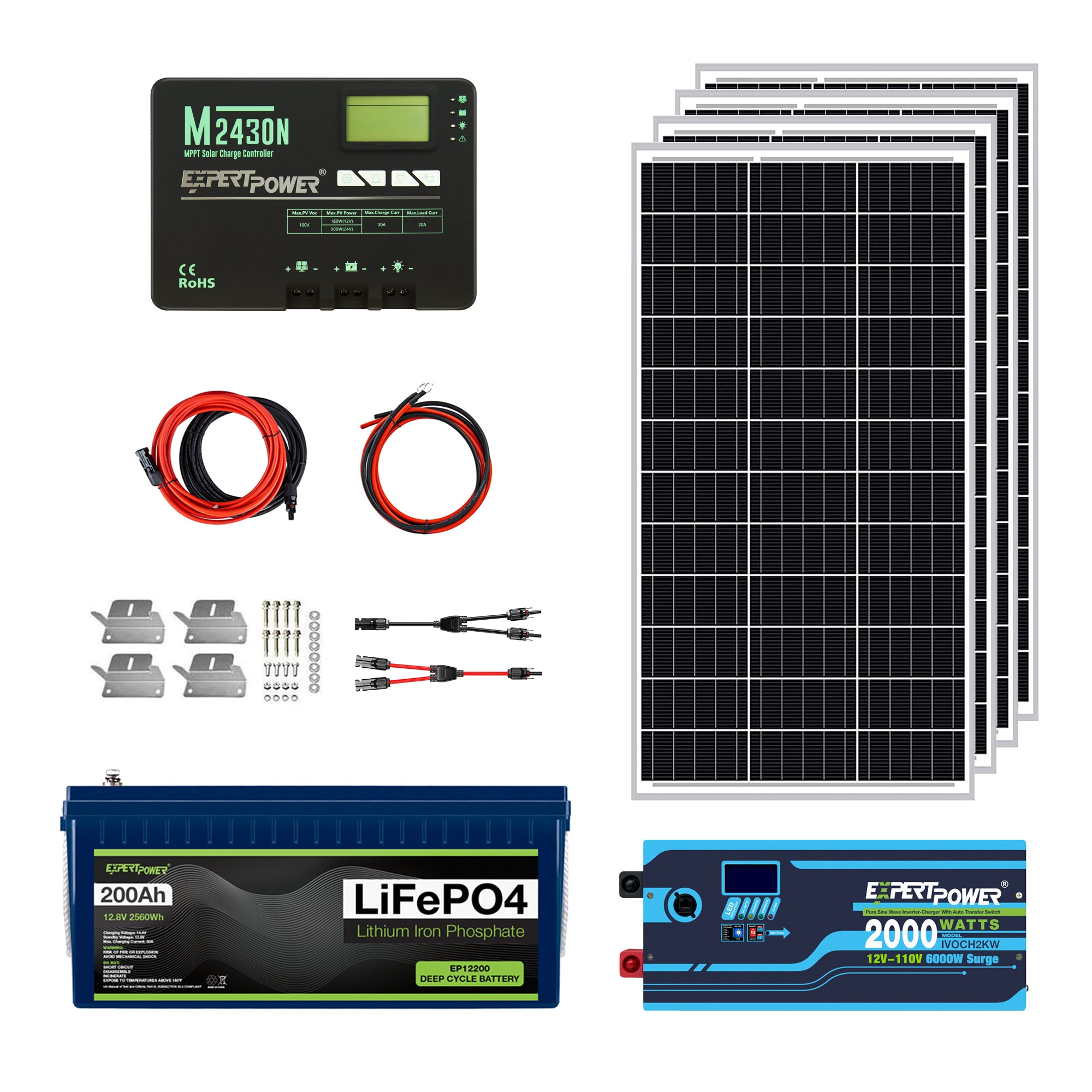 2.5KWH | 400W - ExpertPower Direct