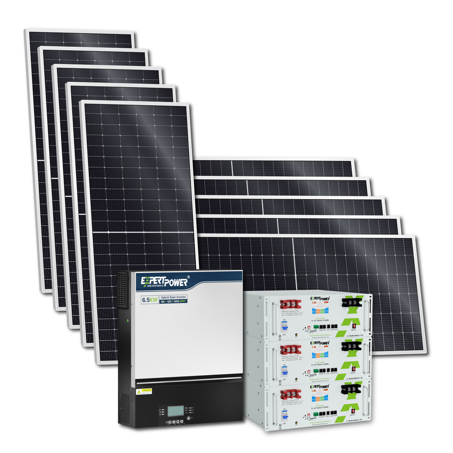 48V Hybrid Solar Inverters | ExpertPower Direct