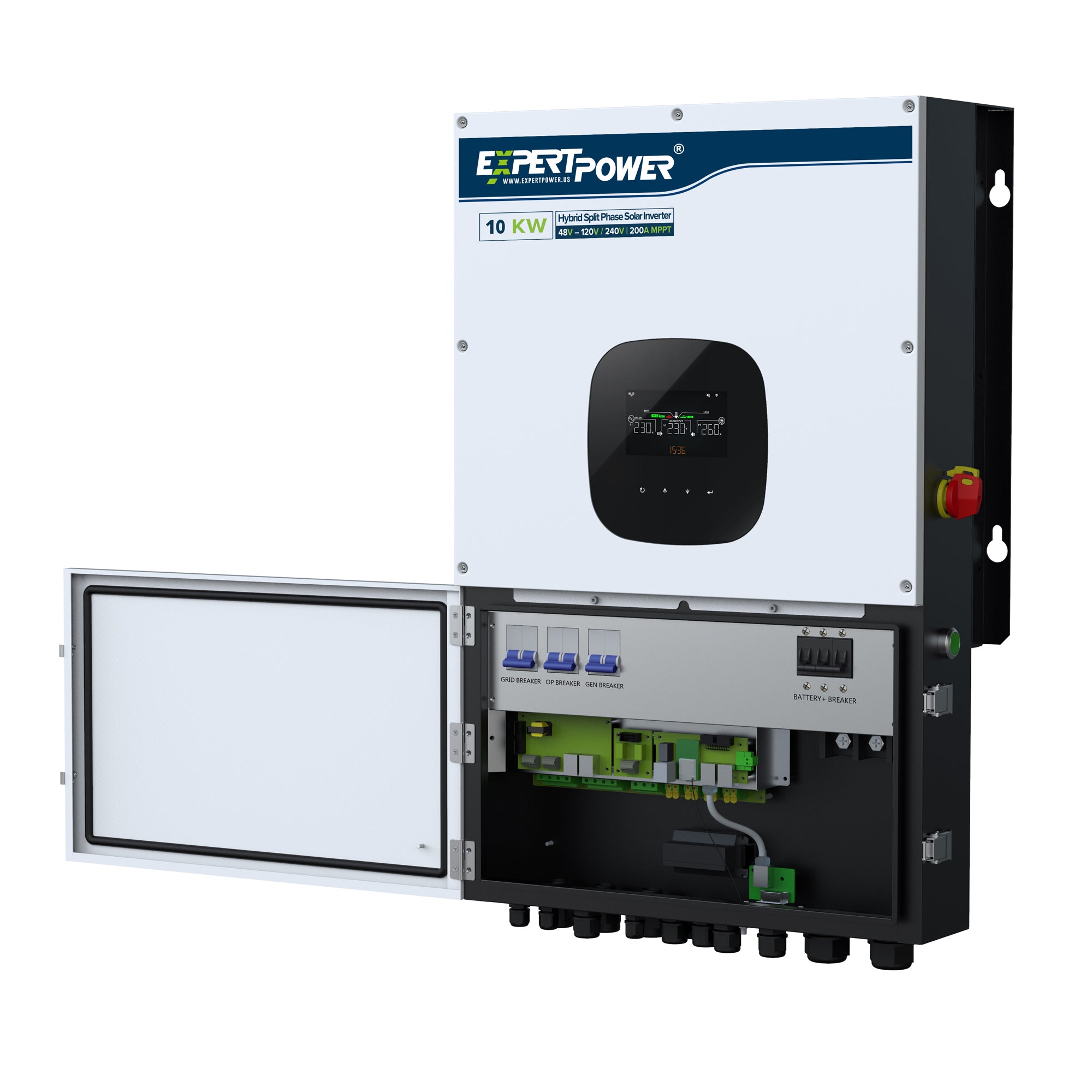 8000W 48V Hybrid Solar Inverter 120V/240V Split Phase Output MPPT Solar 8000W 48V Hybrid Solar Inverter 120V/240V Split Phase Output MPPT Solar