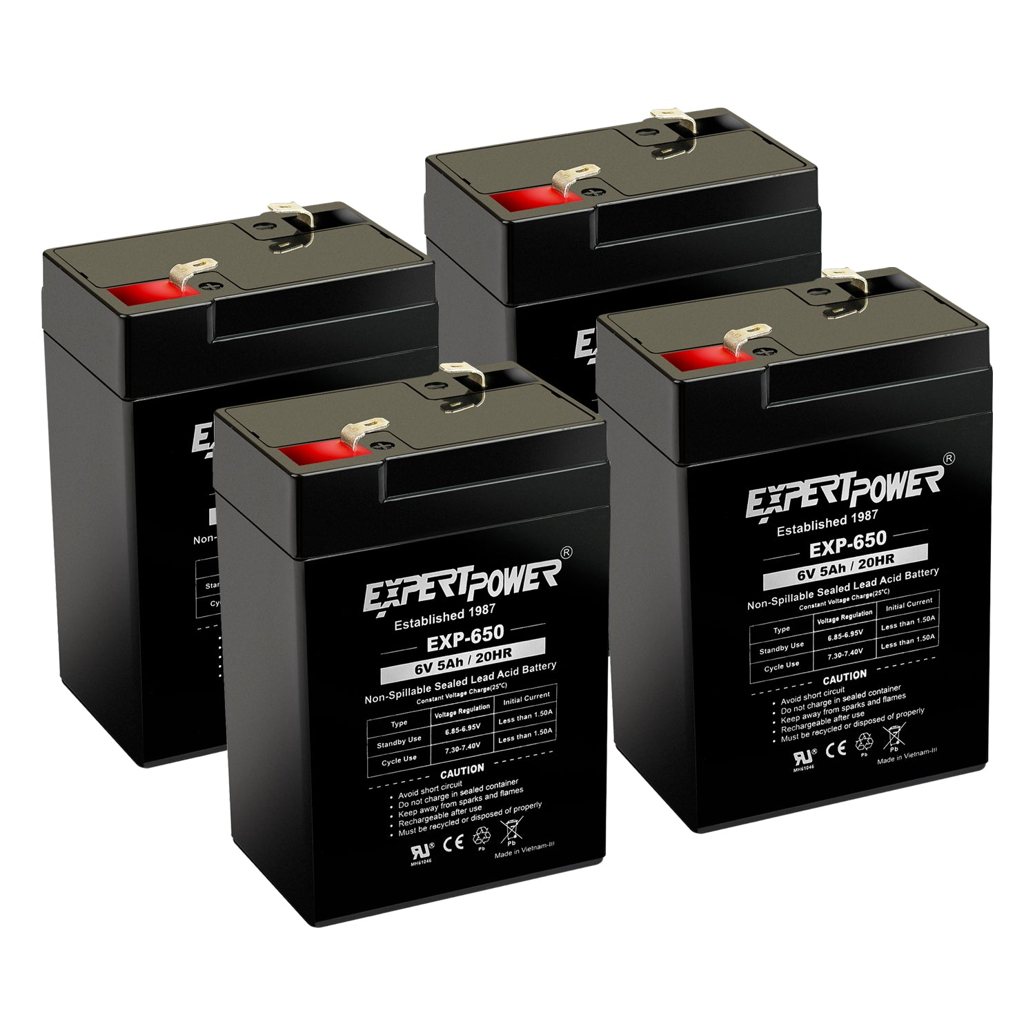 EXP650 6V 5Ah - ExpertPower Direct