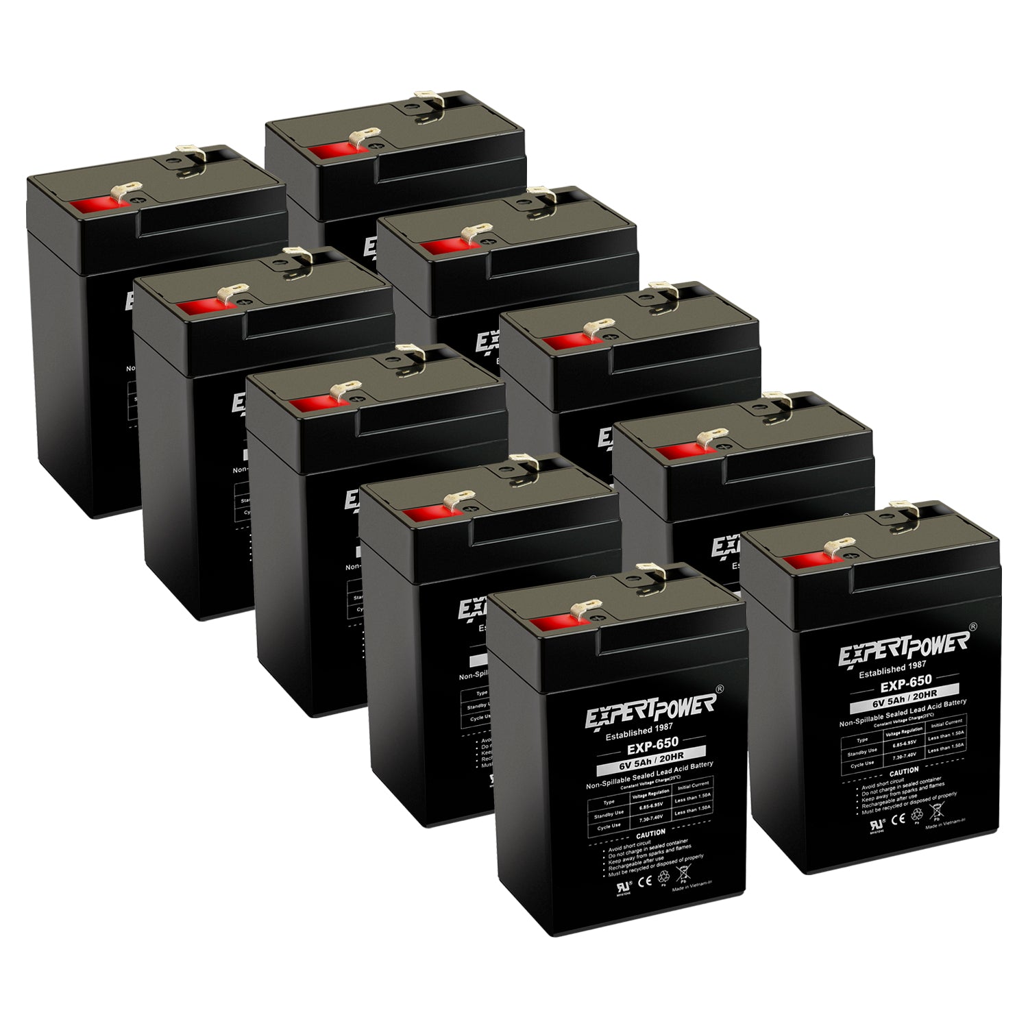 EXP650 6V 5Ah - ExpertPower Direct