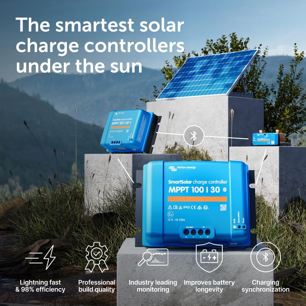 Victron SmartSolar MPPT 100/30 Solar Charge Controller
