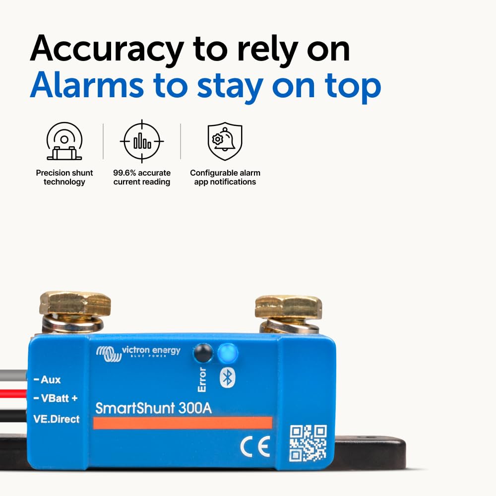 Victron Energy SmartShunt | 6.5V-70V 300A IP65