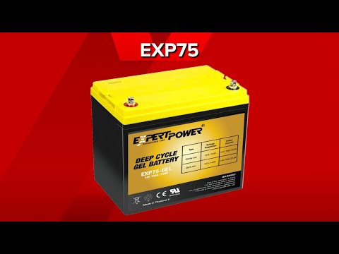 EXP75-GEL 12V 75Ah 凝胶深循环