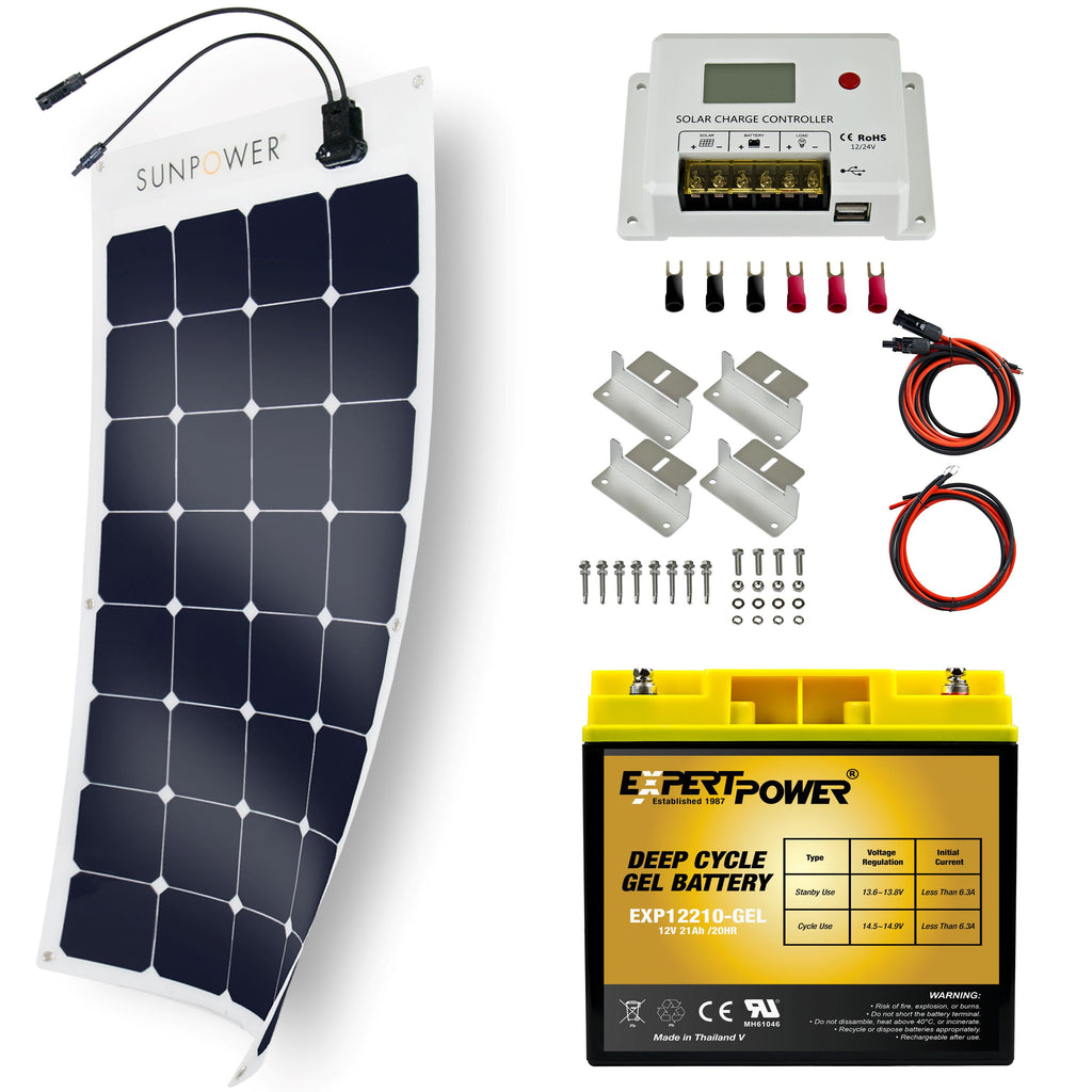 GEL 252WH | 100W - Energía solar