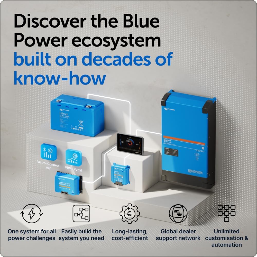 Victron Energy Orion XS 1400, 12/24-Volt 50 Amp DC-DC Battery Charger