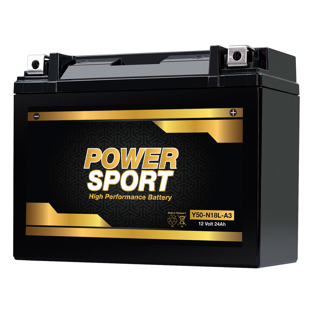 thumbnail image 2 of Mighty Max Y50-N18L-A3 Battery For Honda GL1200 Gold Wing 1985 – 12V 21Ah Lead Acid 2 of 3