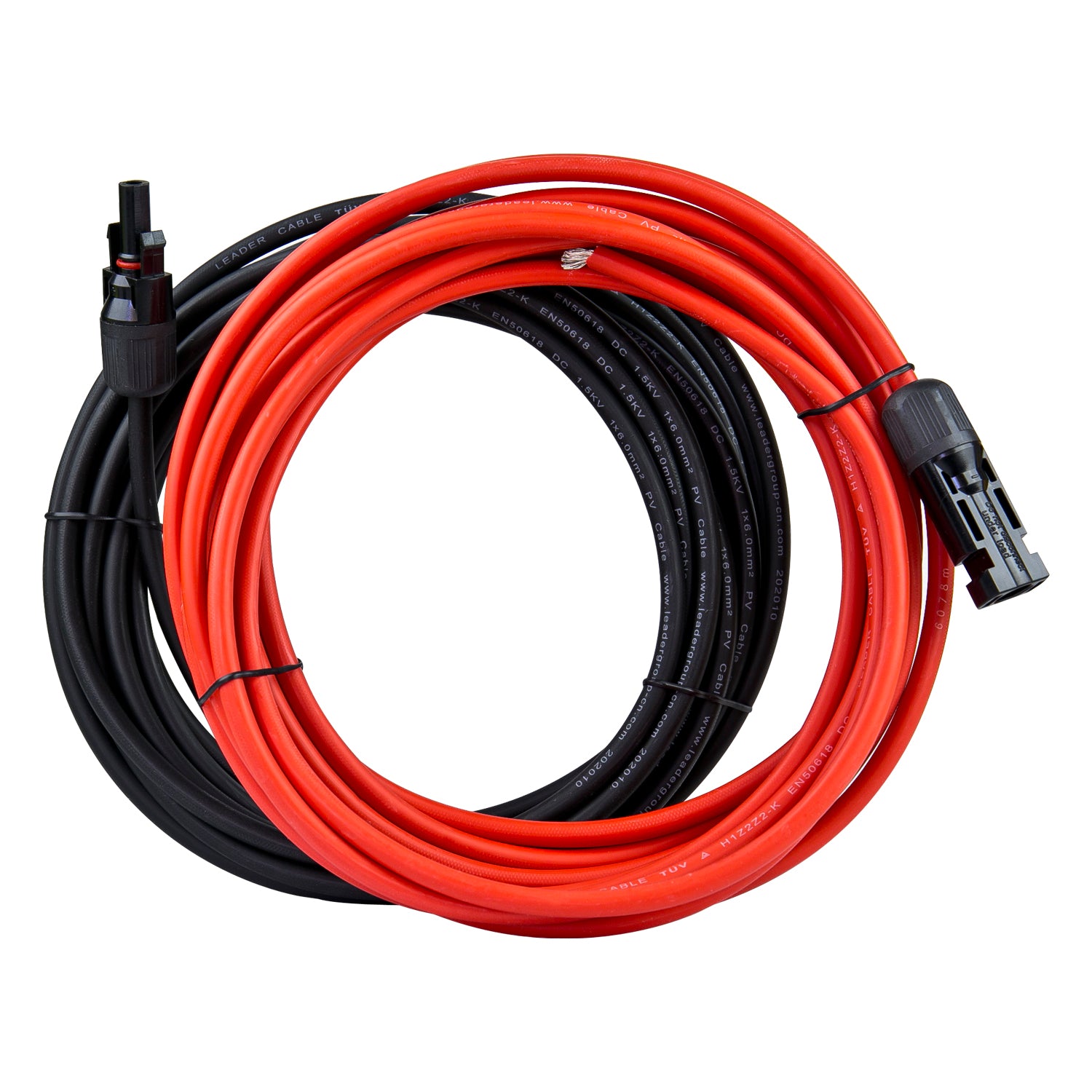 10Ft 12AWG Solar Cables - ExpertPower Direct