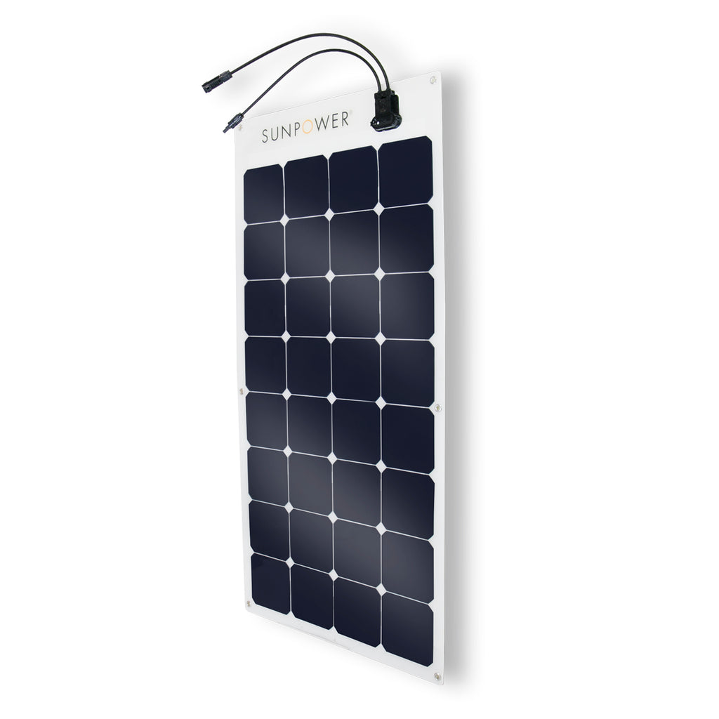 Alpha 2700 + Two 100W SunPower Solar Panel