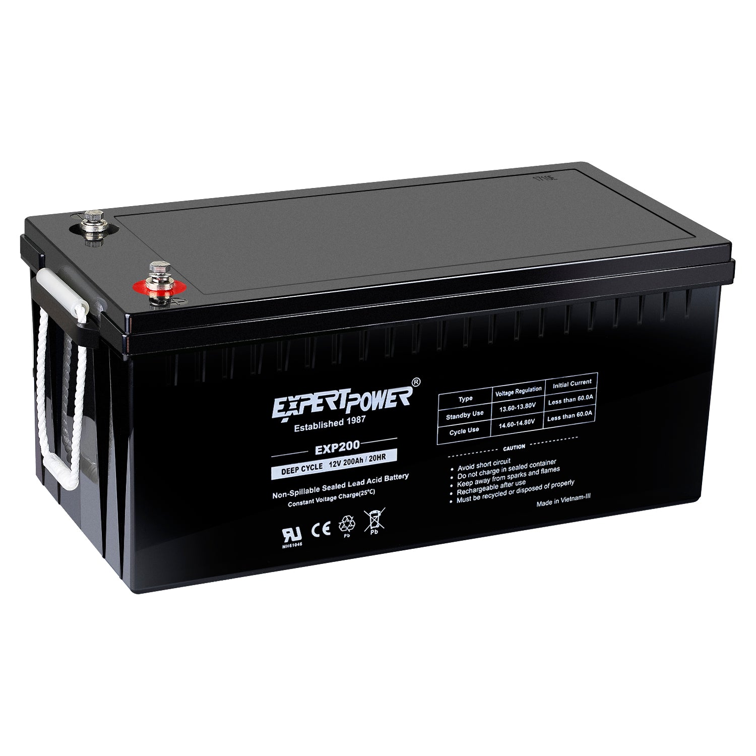 EXP200 12V 200Ah Deep Cycle - ExpertPower Direct