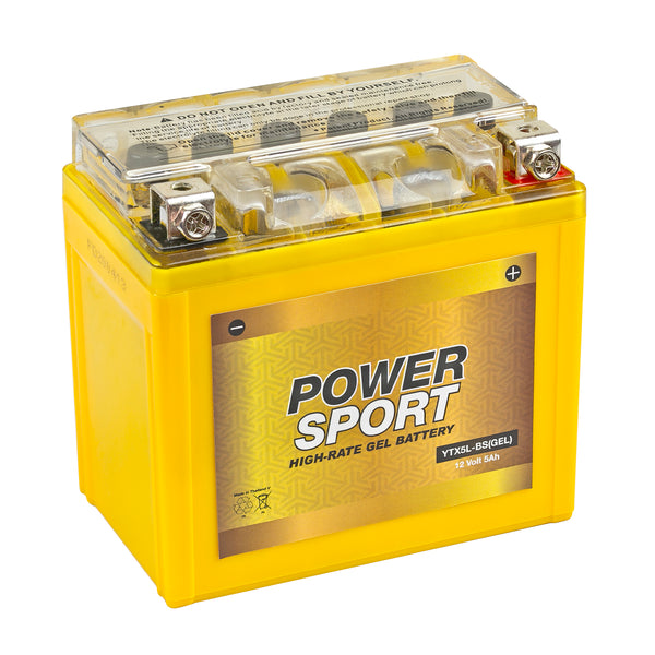 YTX5L-BS GEL Battery - ExpertPower Direct