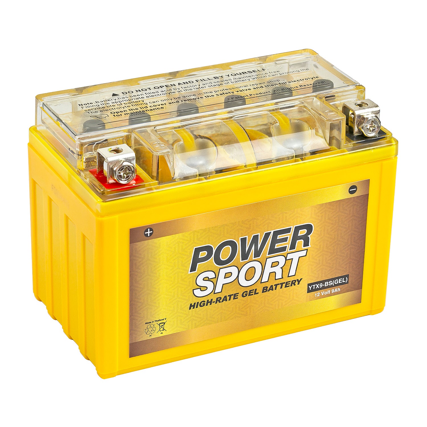 YTX9-BS GEL Battery - ExpertPower Direct