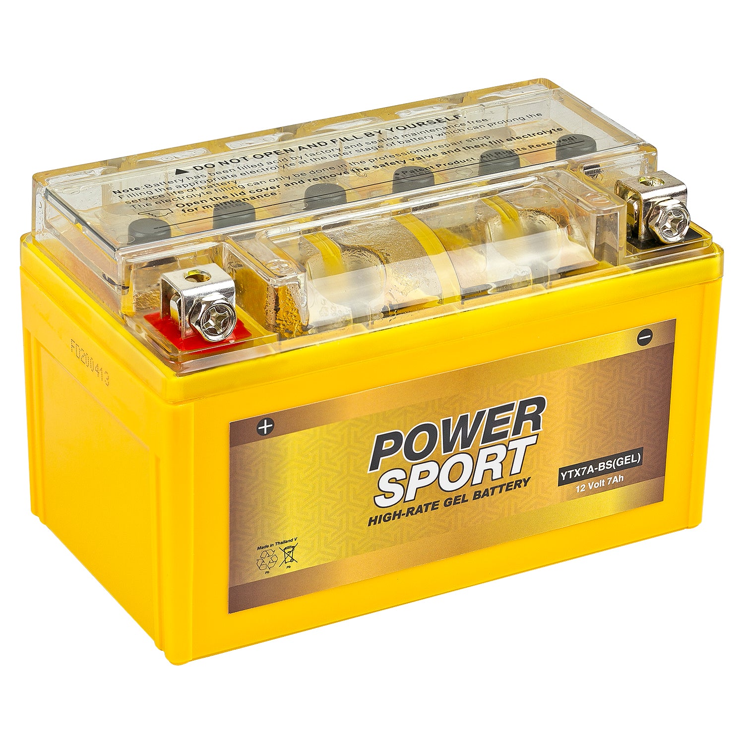 YTX7A-BS GEL Battery - ExpertPower Direct