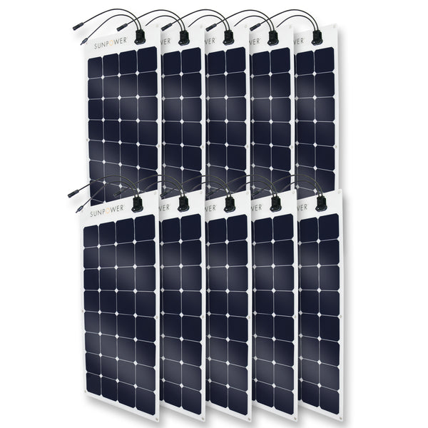 Panel Solar Flexible Energy Células SunPower
