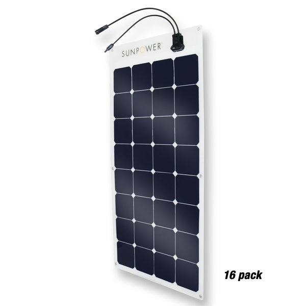 100W SunPower 太阳能电池板