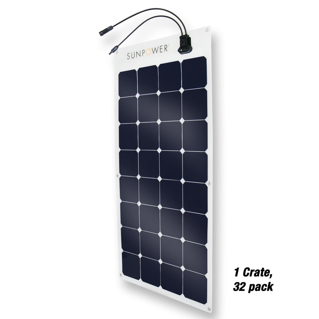 100W SunPower Solar Panel